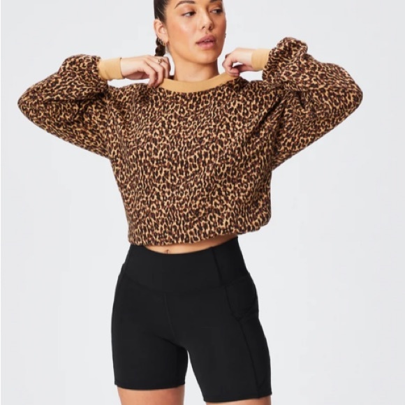 Fabletics Forever Fleece Crewneck Sweatshirt - Picture 3 of 5